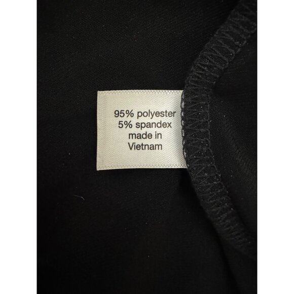 Lane Bryant Black 3/4-Sleeve Fit & Flare Dress w/Pockets Size 22/24 3X Plus Size - Picture 8 of 9